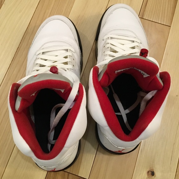 Air Jordan Retro 5 Fire Red Men’s Size 10.5 - Picture 8 of 12